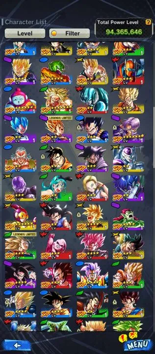 IOS+Android-Instins Goku 12 star+Super 17 Red Star+Beast Gohan 10 star+New Vegeta and Goku Red star+Super Vegeta+Namek Goku+new Shin 10 star+Android 16+Many Sparking Red Star-Good Equipment-DR455