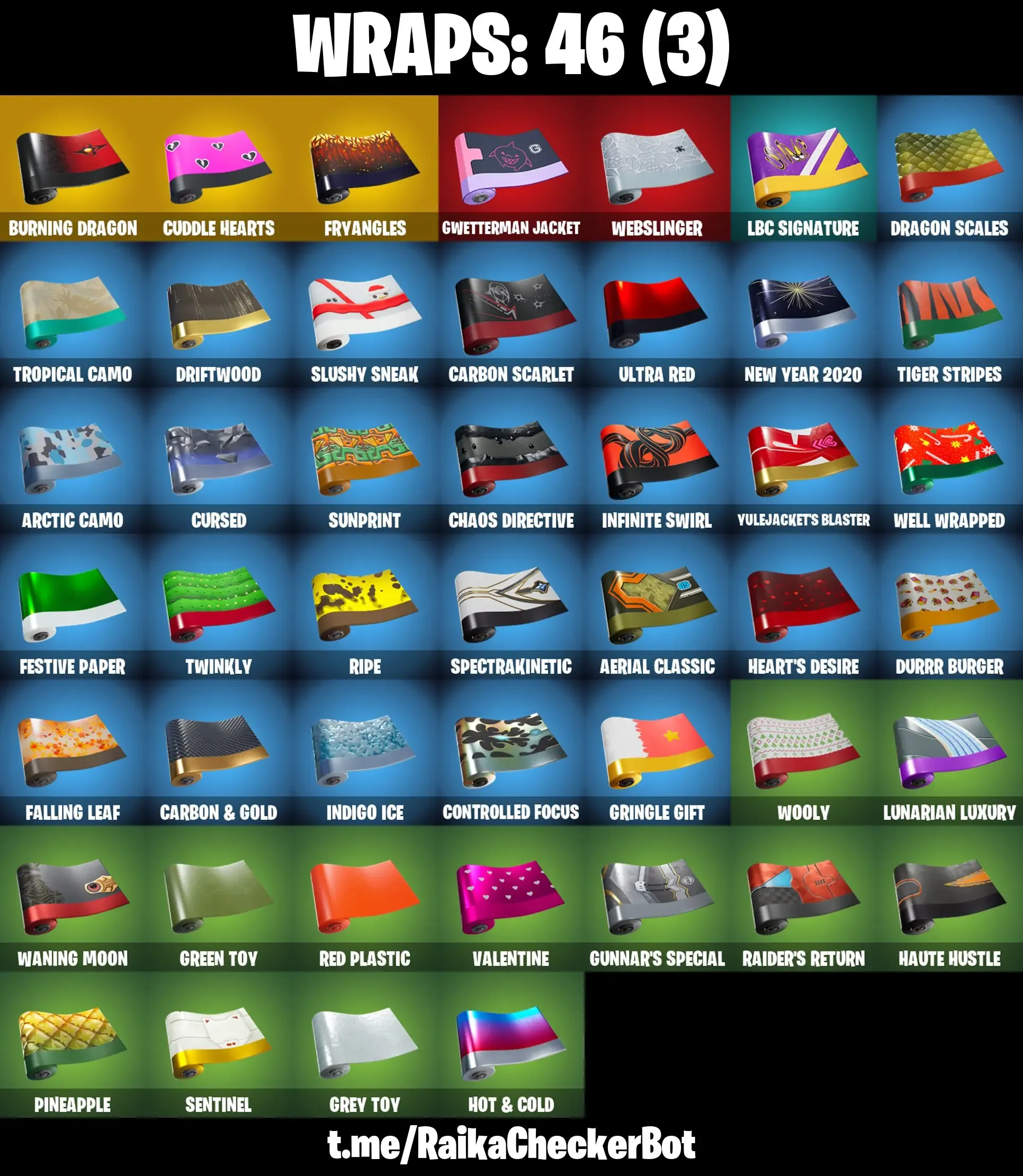 [PC/PSN/XBOX] 46 skins | OG STW | Rogue Agent | Rox (Stage 5) | Zenith (Stage 4) | Ice King (Gold) | Lynx (Stage 3 ⸱ No Ponytail) | Hybrid (Stage 4) | Drift Stage 5 | Ragnarok (No Shoulder Pad) | Calamity Stage 5 | Black Werewolf | Blackheart (Stage 8)