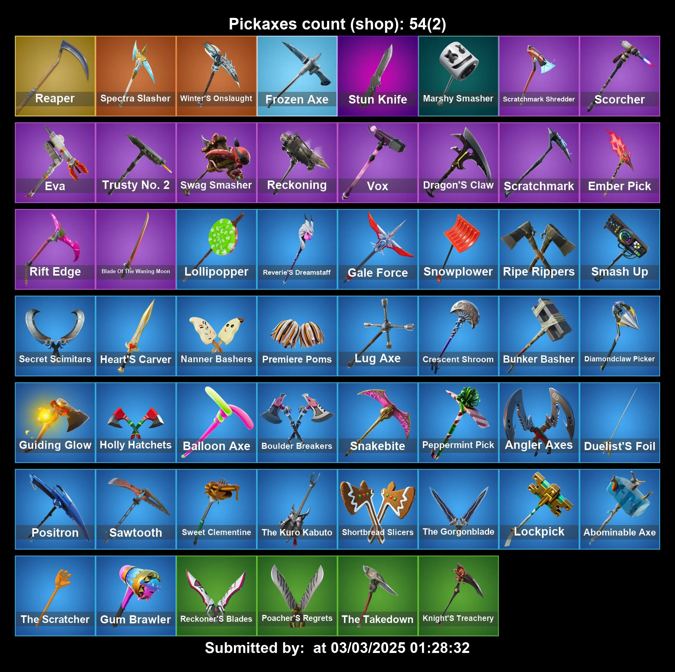[PC/PS4-5/XBOX] 63 Skins | The Reaper | Elite Agent | Take The L | Mako | Carbide | Orange Justice | Peely | Reverie | Jump Shot | Wing Man | Full Email Access