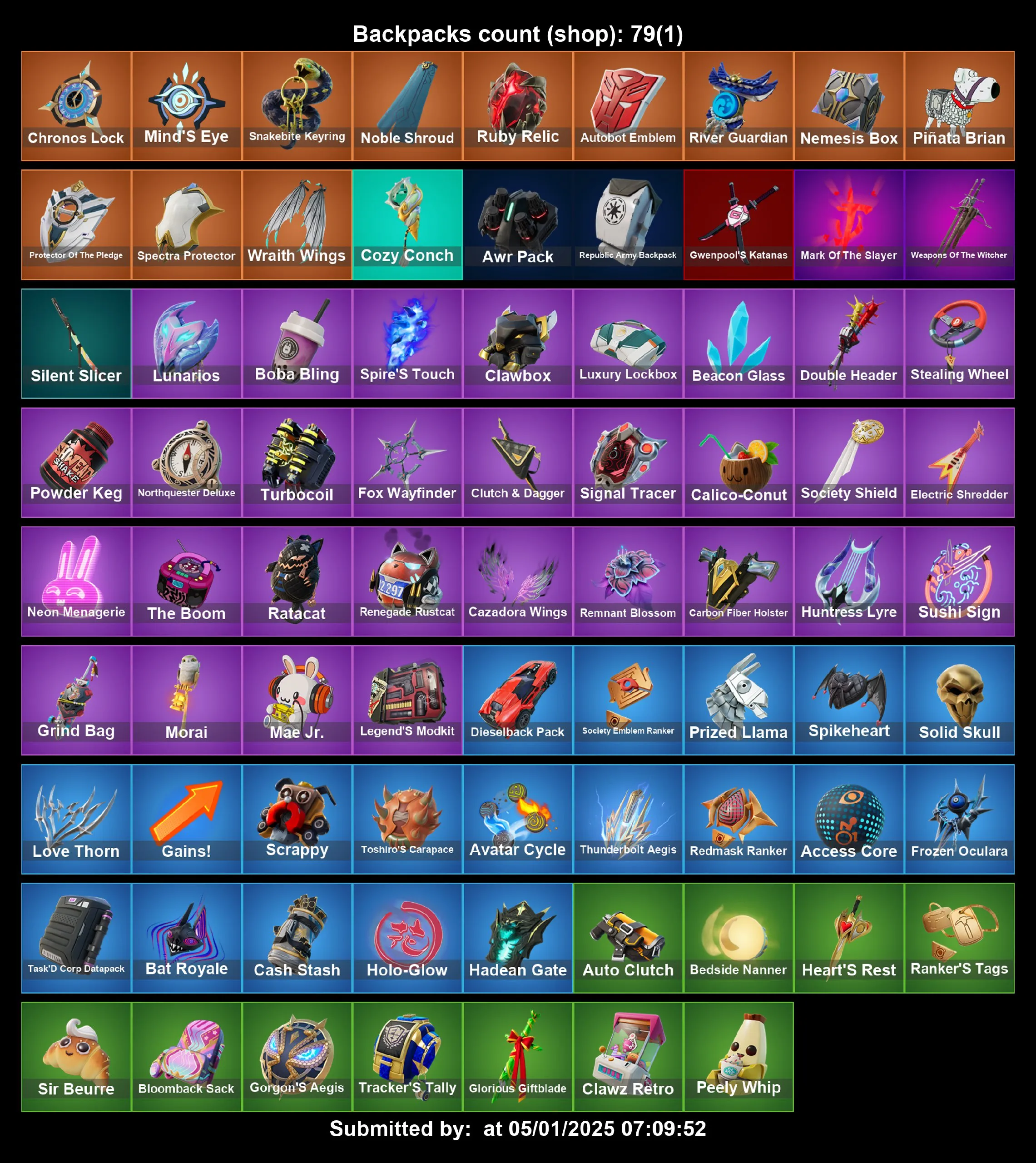 [PC/PS4-5/XBOX] 67 Skins | Spark Plug | Toshiro | Cross Heart | Mina Park | Tegan | Diamond Hanz | Crusher | Swamp Knight | Astro Armor | Full Email Access