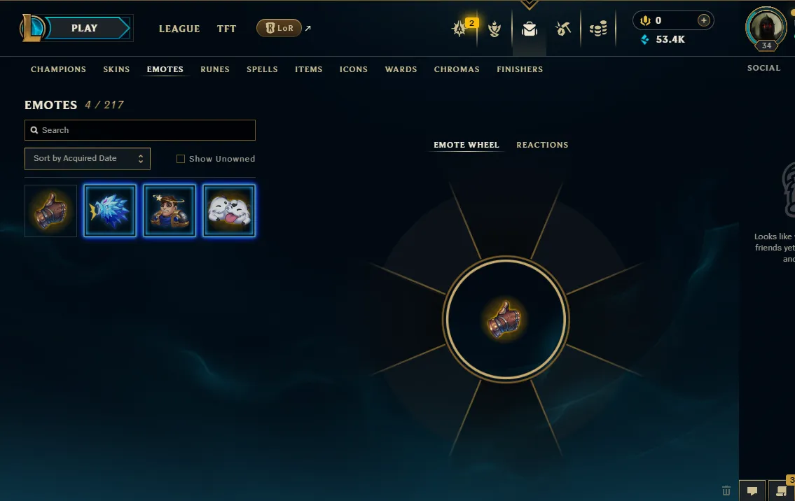 【 EUW 】∙ Platinum II ⚡ High MMR ♦️ 85% WR ♦️ 53.4K BE 🔹 +38 LP Gain ☑️Honor Level 4☑️Full Access & Ownership☑️34 Level🚚 Instant Delivery