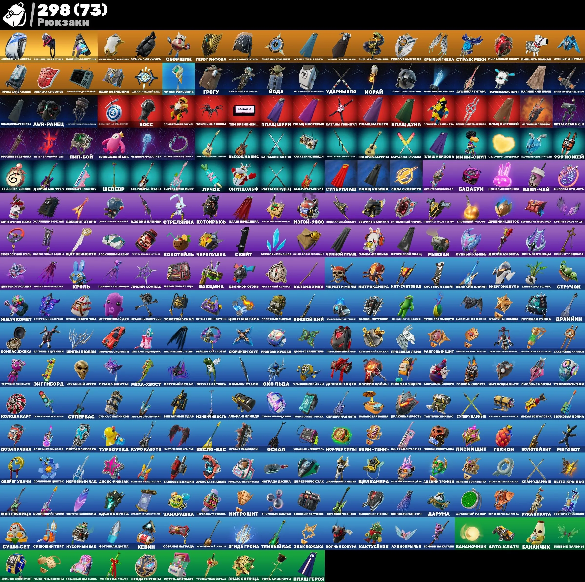 F1077 237 Skins—Peter Griffin, The Flash, Full Email Access, Massive Cosmetic Collection (G)