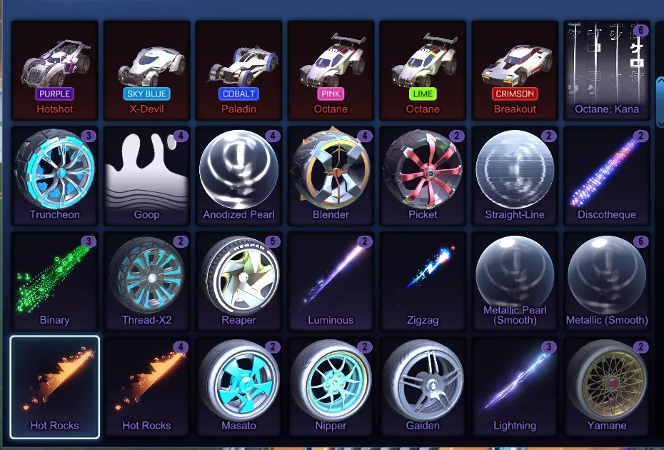 STOCK585 //Fennec, Dominus, Anodized Pearl, Black Standard, 48 Black Markets, 85 Cars