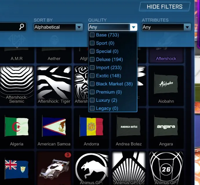 STOCK589 //Fennec, 400+ Black Market / Import / Exotic Items, 85 Cars