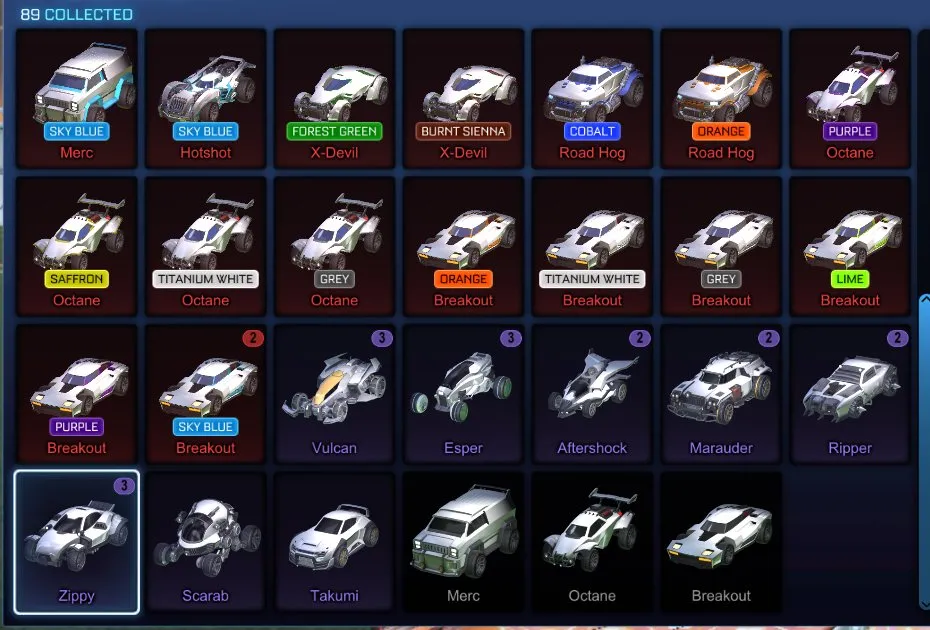 STOCK657 //TW Octane Fennec Mainframe Fire God Dueling Dragons 40+ Black Markets 350+ High Rarity Items (K)