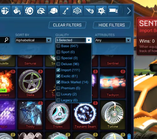 STOCK917 //Fennec Dominus 150+ Imports Exotics BMs Lobo Looper Magma Mantis ZSR Octane (K)