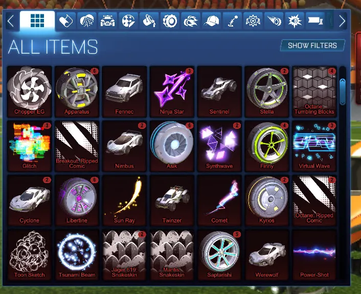 STOCK983 //Fennec Mantis 200+ BM Exotic Import Bodies Boosts Wheels (K)