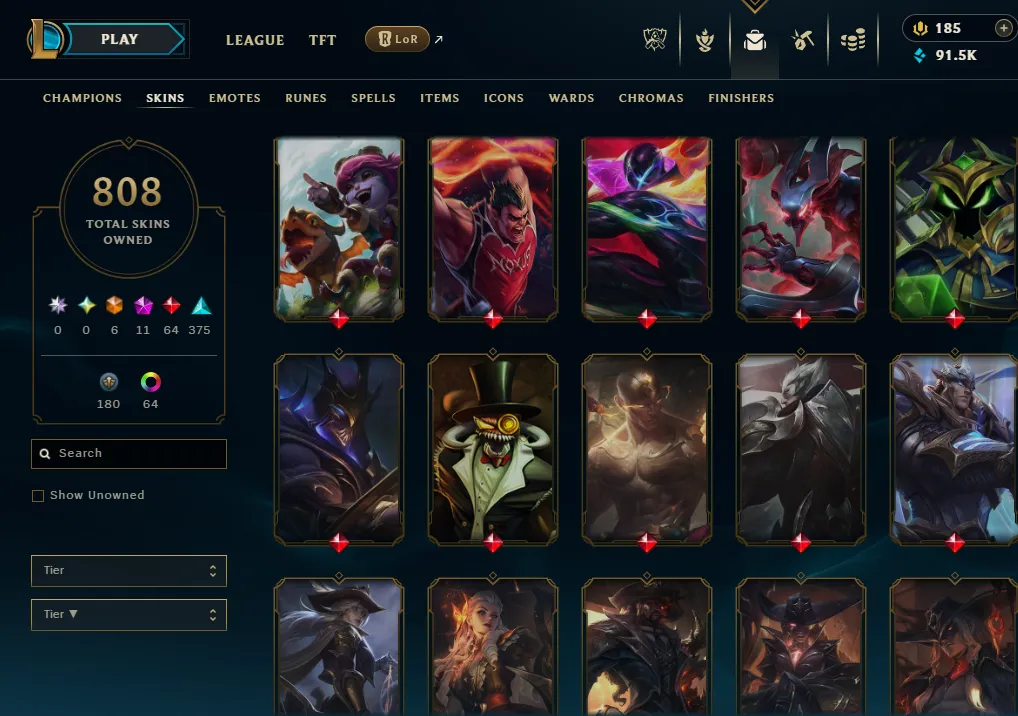 👑(EUW) GOLD IV (100% WR, HIGH ELO) 🚀800+ SKIN