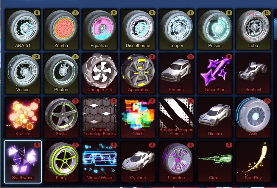 STOCK473 //ACC with Fennec, 45+ BM's, 45+ Cars, including Slipstream, Parallax, Heatwave, Hellfire, Dueling Dragons (K)