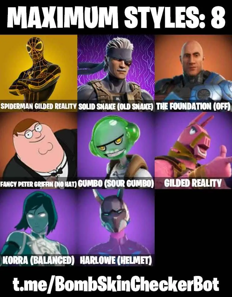 ❤️63 SKINS❤️BACKLASH❤️GILDED SPIDER-MAN❤️CHARLOTTE❤️REVERIE❤️HOPE❤️TOONA FISH❤️SURF WITCH❤️ARCTIC ADELINE❤️POLAR PEELY❤️MANIC❤️DOJO DEFENDER❤️RUNWAY RACER❤️ICE BREAKER❤️CAN PLAY ON PSN❤️XBOX❤️PC❤️NINTENDO❤️MOBILE❤️1200 VBUCKS❤️FULL EMAIL ACCESS❤️