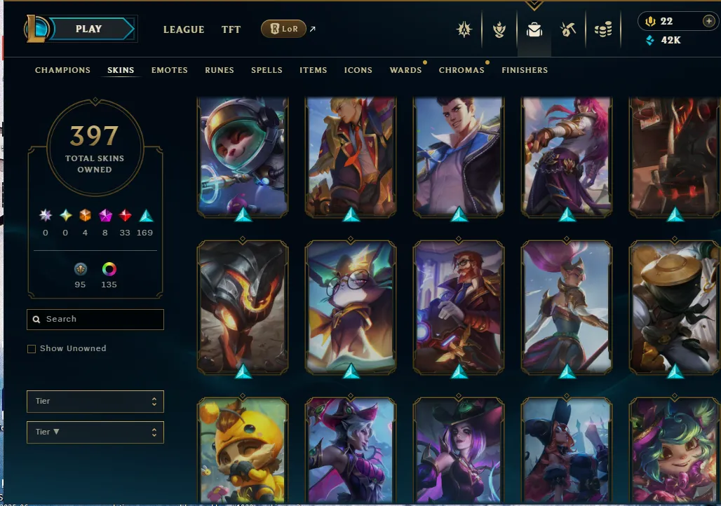 👑(EUW) DIAMOND IV (LAST SS, SUPER HIGH ELO) 🚀397 SKIN