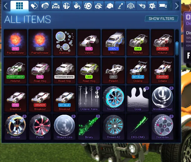 STOCK904 //Endo Mantis 30+ Cars 20+ Boosts K2 Roulette Chrono ARA-S1 Zomba (K)