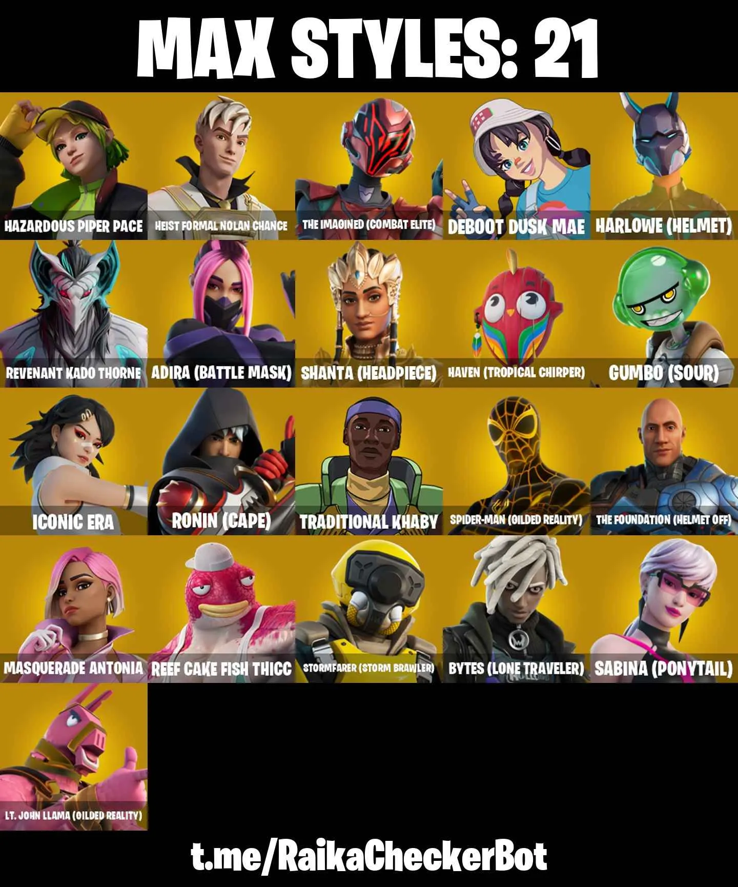 ❤️70 SKINS❤️GILDED SPIDER-MAN❤️DARTH VADER❤️STAR WAND❤️ERA(MAX)❤️TSUKI 2.0❤️MARIPOSA❤️EVIE❤️HOPE❤️THE FOUNDATION(MAX)❤️MEOW SKULLS❤️BYTES❤️POLAR PEELY❤️ASTROWORLD CYCLONE❤️PEPPERMINT PICK❤️CAN PLAY ON PSN❤️XBOX❤️PC❤️NINTENDO❤️MOBILE❤️600 VBUCKS❤️