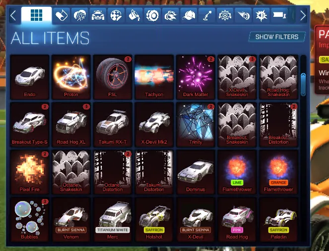 STOCK962 //Fennec Dominus GT Breakout Type S Octane Road Hog XL 200+ Boosts Wheels Exotics Imports (K)