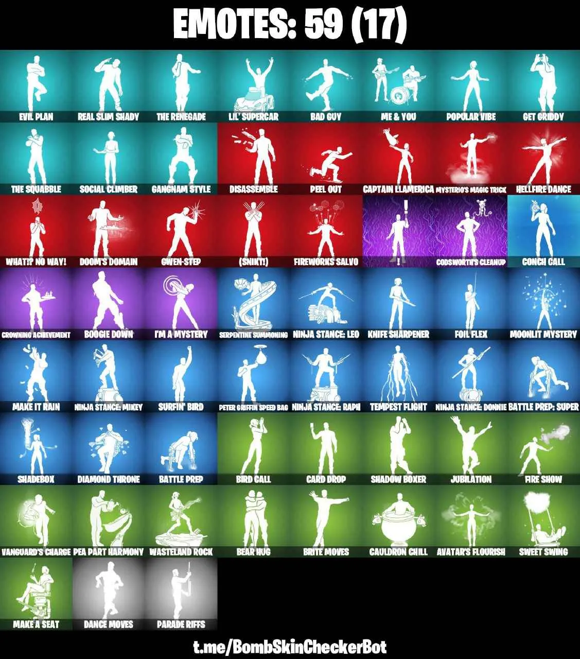 ❤️78 SKINS❤️GET GRIDDY❤️JOHN WICK❤️VENOM❤️RAVENPOOL❤️CUDDLEPOOL❤️SPIDER-MAN ZERO❤️ARTEMIS❤️HOPE❤️MEDUSA❤️HOPE❤️NISHA❤️PEELVERINE(MAX)❤️CAN PLAY ON PSN❤️XBOX❤️PC❤️NINTENDO❤️MOBILE❤️600 VBUCKS❤️FULL EMAIL ACCESS❤️