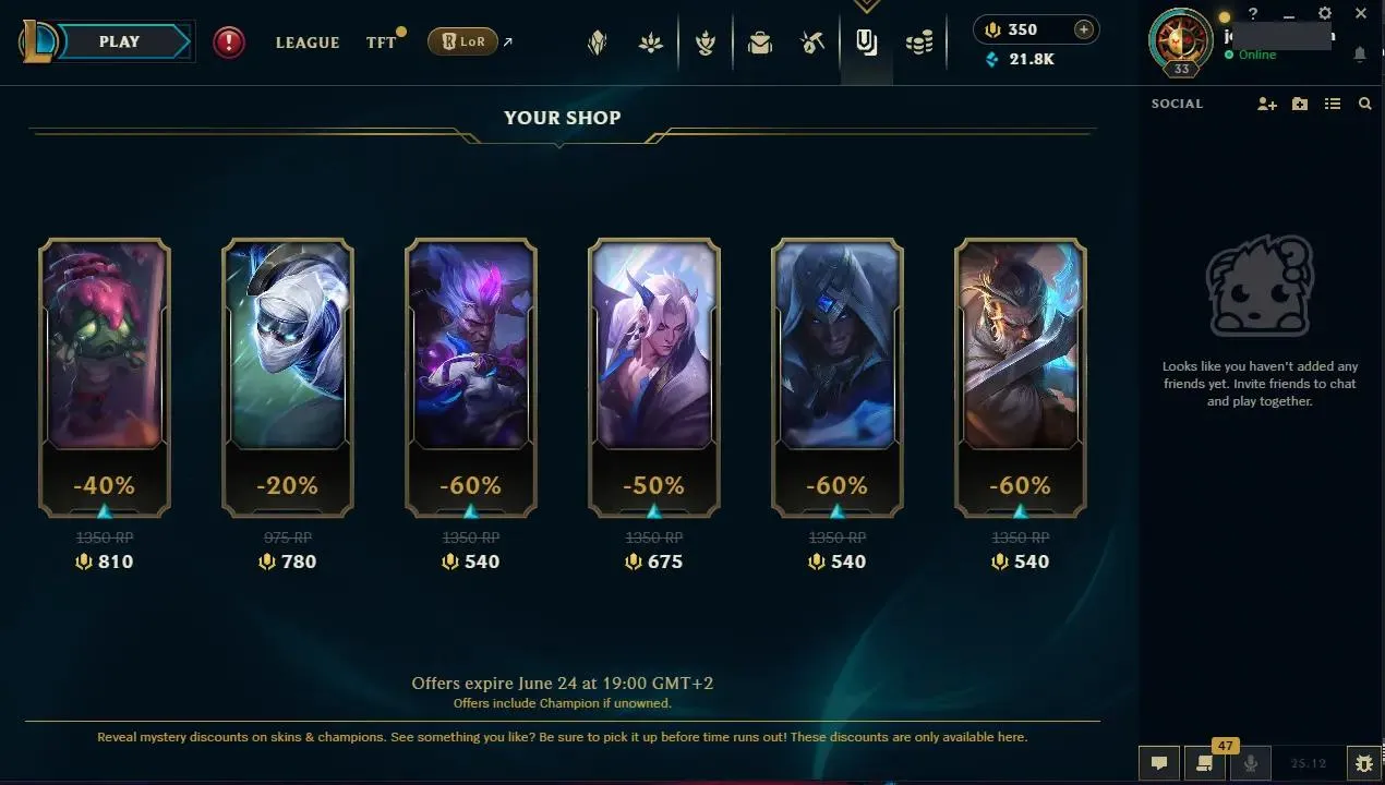 ✨ EUW ➜ S15 ⭐ Hand-made ⚡ Gold III ✨ Cosmic Reaver Kassadin & 350 RP 💰 BE: 21865 ♾️ Lifetime Ownership 📧 Full Email Access 👑 High Quality Riot Account #THEHUB