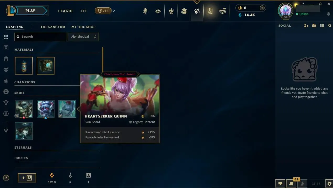 🌍EUW🛡️Handlevel ✨WR: 88%🔥Max LP Gains ⚡Gold IV (66 LP)♾️Lifetime Ownership📧Full Email Access