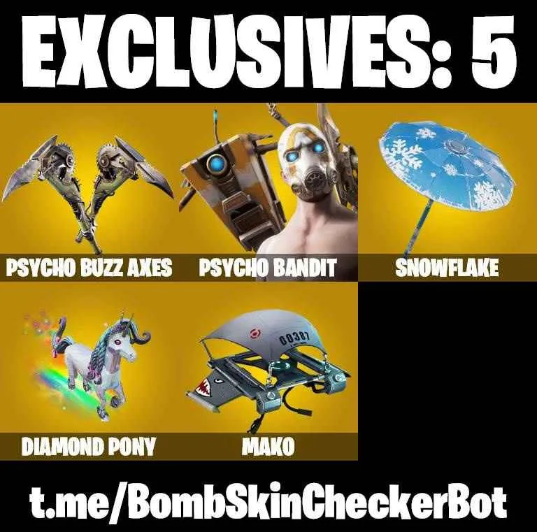 ❤️3 SKINS❤️50 COSMETICS❤️PSYCHO BANDIT❤️DIAMOND PONY❤️MAKO❤️SNOWFLAKE❤️PEELY WHIP❤️CAN PLAY ON PSN❤️XBOX❤️PC❤️NINTENDO❤️MOBILE❤️100 VBUCKS❤️FULL EMAIL ACCESS❤️