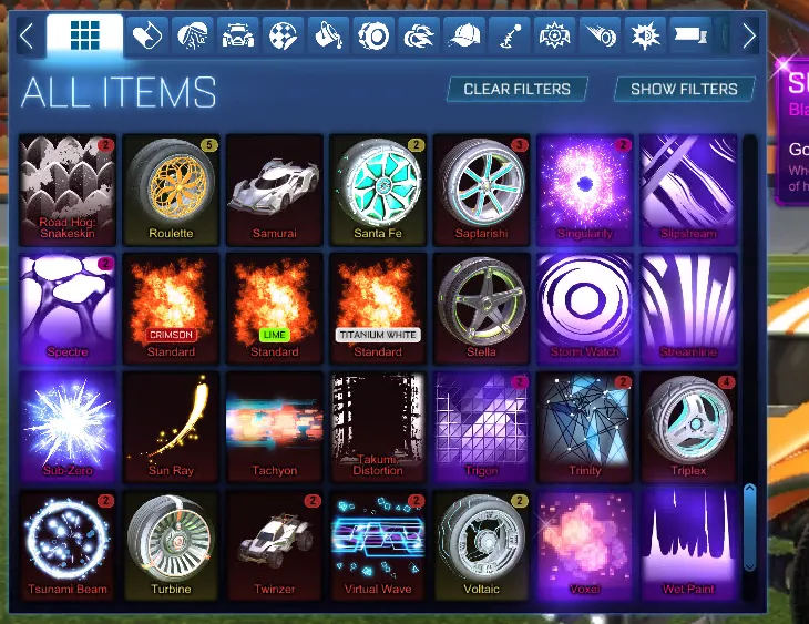 STOCK876 //Fennec 30+ Cars TW Standard Boost Dark Matter (K)