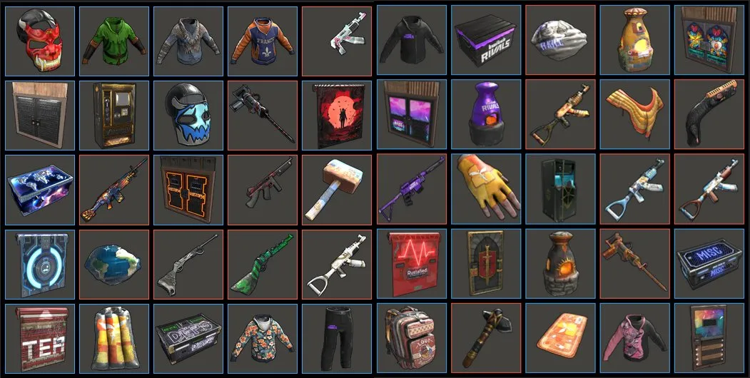 ✧･ﾟ:*✧ 15% OFF ✧･ﾟ:*✧ Clickbait? Nope. Just Good. Rust - 316 Skins (Twitch/Kick Drops)(#E39337216f) ✧･ﾟ:*✧