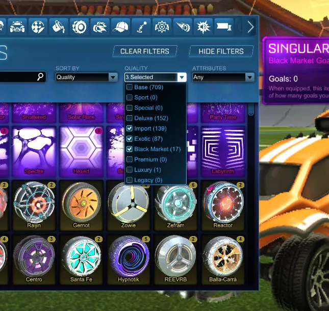 STOCK897 //Fennec Anodized Pearl 30+ Cars Breakout Centio Dominius Octane All Items (K)