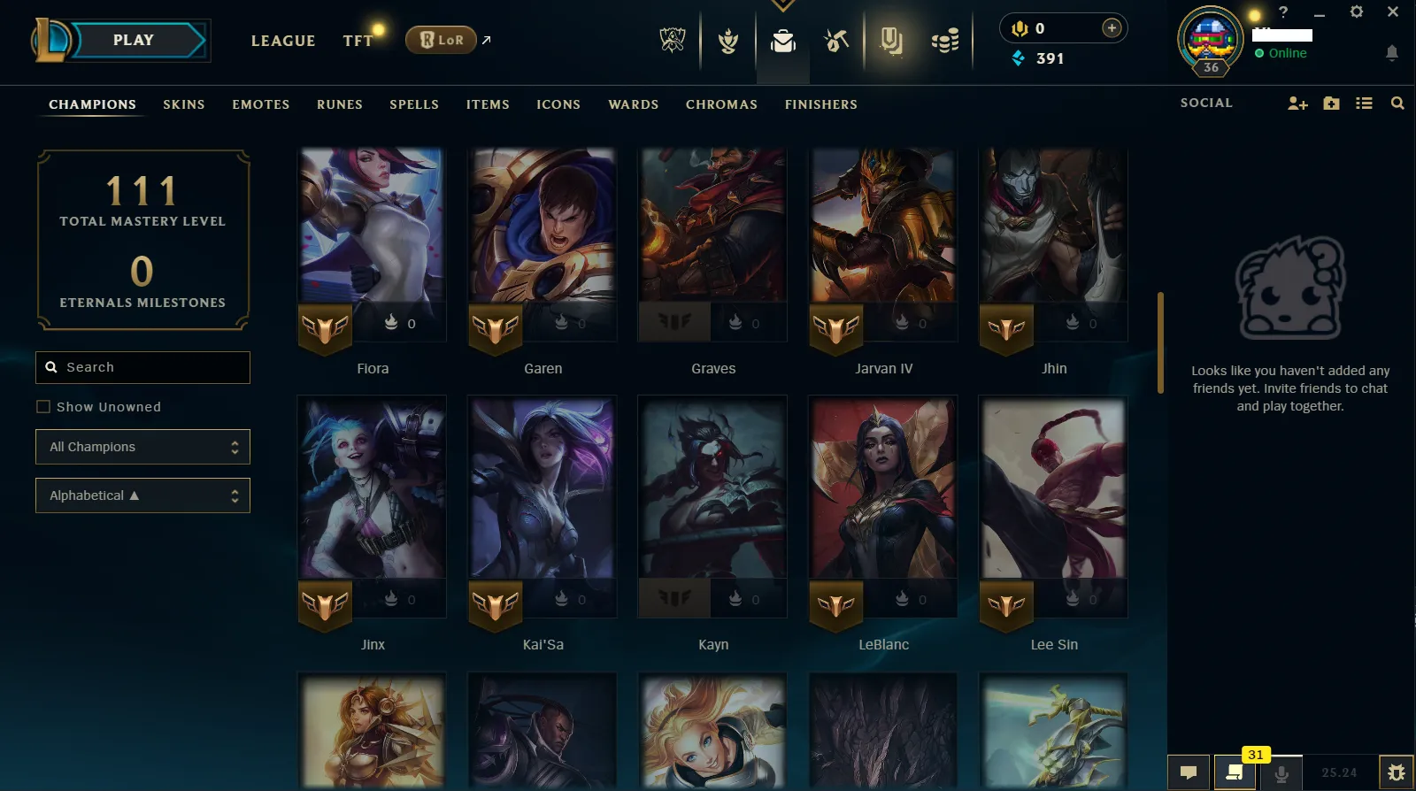 🌎NA 🔥S15⭐️Bronze 2 🏆68 Champion ☢️7 Skins (Owend) 🔥Honor 4 ✅Unverified Email🚀instant