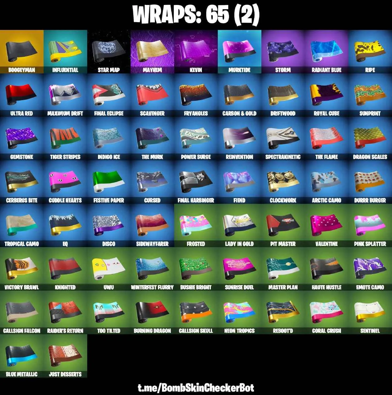 ❤️59 SKINS❤️SKULL TROOPER❤️CATALYST(MAX)❤️AHSOKA TANO❤️ONESIE(MAX)❤️BLUE TEAM LEADER❤️PEELY❤️YNX(STAGE 4)❤️HYBRID(STAGE 4)❤️ZENITH(STAGE 4)❤️BLACKHEART(STAGE 8)❤️SPECTRA KNIGHT(MAX)❤️RUST BUCKET❤️ICE BREAKER❤️TAKE THE ELF❤️CAN PLAY ON PSN❤️XBOX❤️PC❤️
