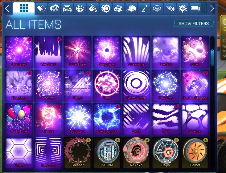 STOCK936 //TW Octane Fennec Black Nuke Apex Black Splash Luxury Account (K)