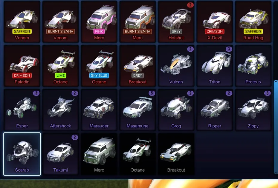 STOCK549 //Fennec, Octane ZSR, Dominus GT, Venom Saffron, Trinity, Burnt Sienna Flamethrower, 111 Exotic Drops, 100+ Items (K)