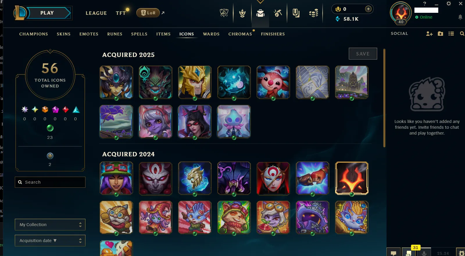 🌎NA 🔥S15⭐️Bronze 2 🏆40 Champion ☢️2 Skins (Owend) 13 Shards 🔥58k+ BE☢️🔥Honor 4 🚀instant