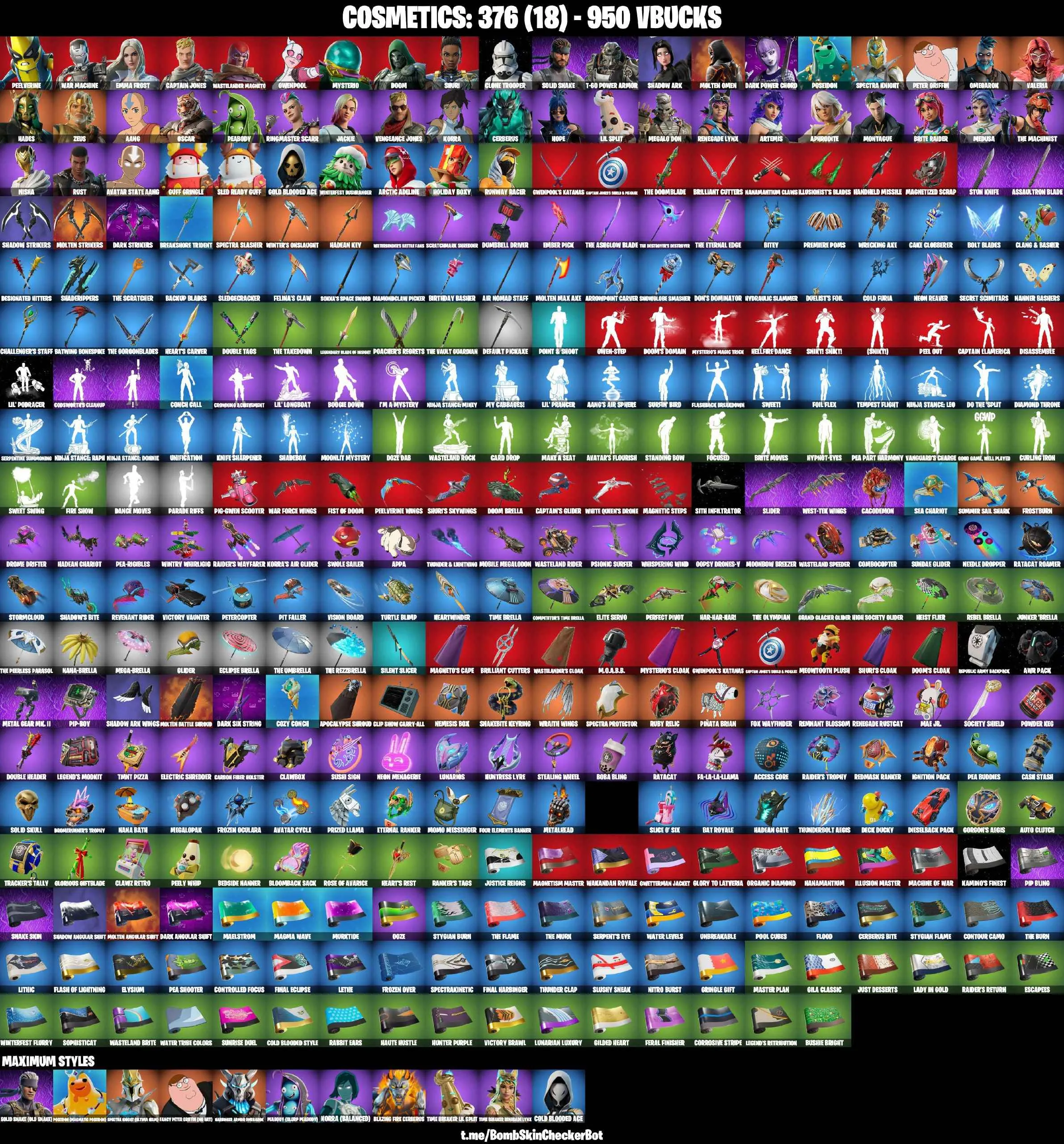 ❤️50 SKINS❤️CLONE TROOPER❤️ARTEMIS❤️HOPE❤️MEDUSA❤️APHRODITE❤️BRITE BOMBER❤️NISHA❤️OSCAR❤️ARCTIC ADELINE❤️RUNWAY RACER❤️NEEDLE DROPPER❤️CAN PLAY ON PSN❤️XBOX❤️PC❤️NINTENDO❤️MOBILE❤️950 VBUCKS❤️FULL EMAIL ACCESS❤️