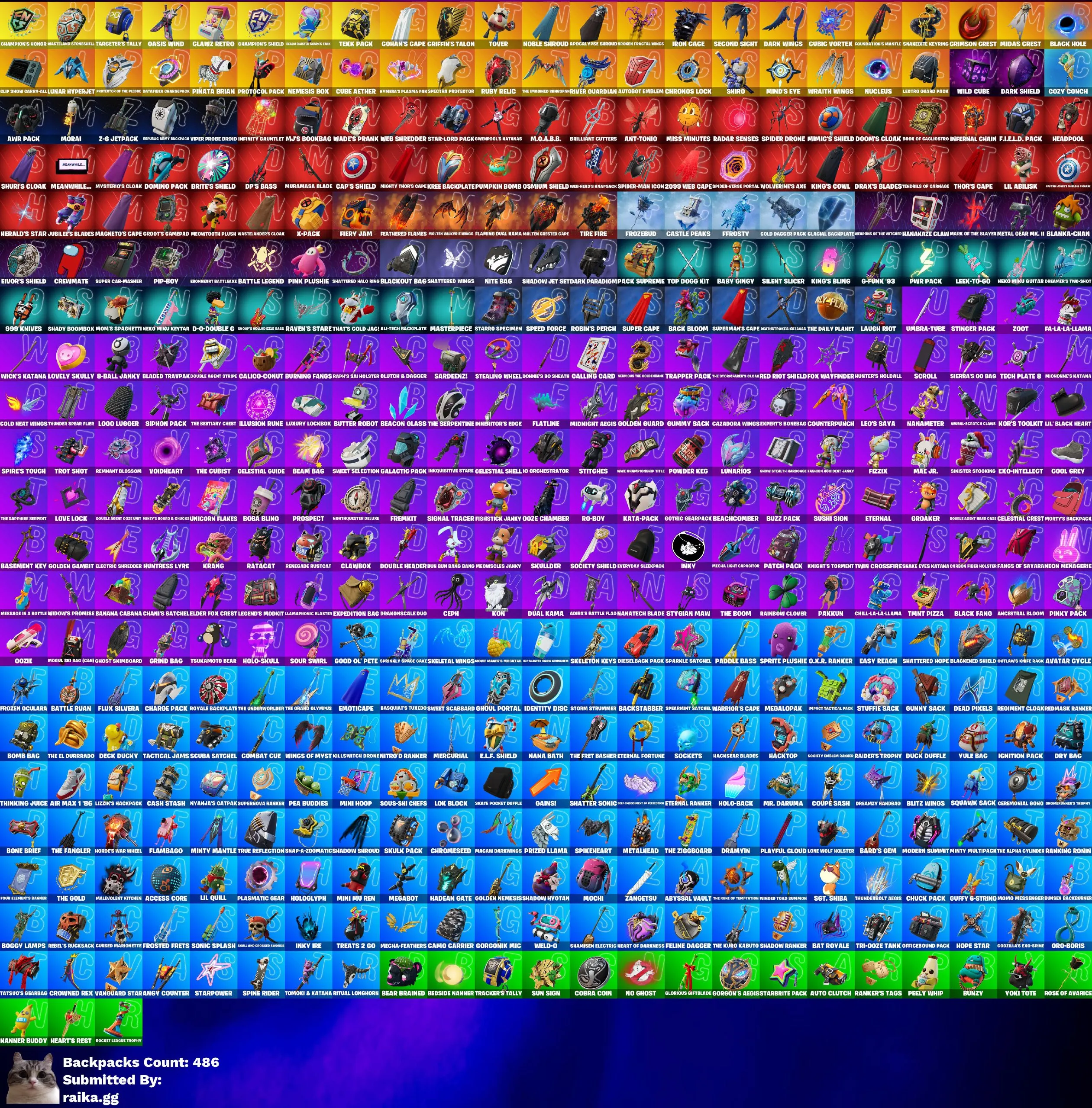 Instant • FN (All Platforms) • 435 skins • Master Chief • Naruto • Balenciaga • FNCS Champion Seeker • Full Access