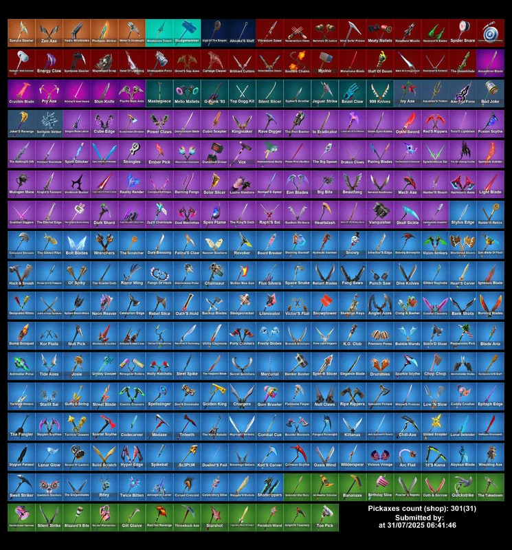 [PC/PS4-5/XBOX] 296 Skins | Raven Pool | Venom | Star Lord | The Joker | Lara Croft | Sypher Pk | Psycho Bandit | Silver Surfer | Son Goku | Stack | Full Access