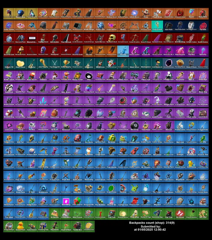 [PC/PS4-5/XBOX]  249 Skins | FNCS Renegade | Katalina | Andromeda | Spider Man | Star Lord | Slim Shady | Sabrina Carpenter | Peely | Bugha | Full Email Access