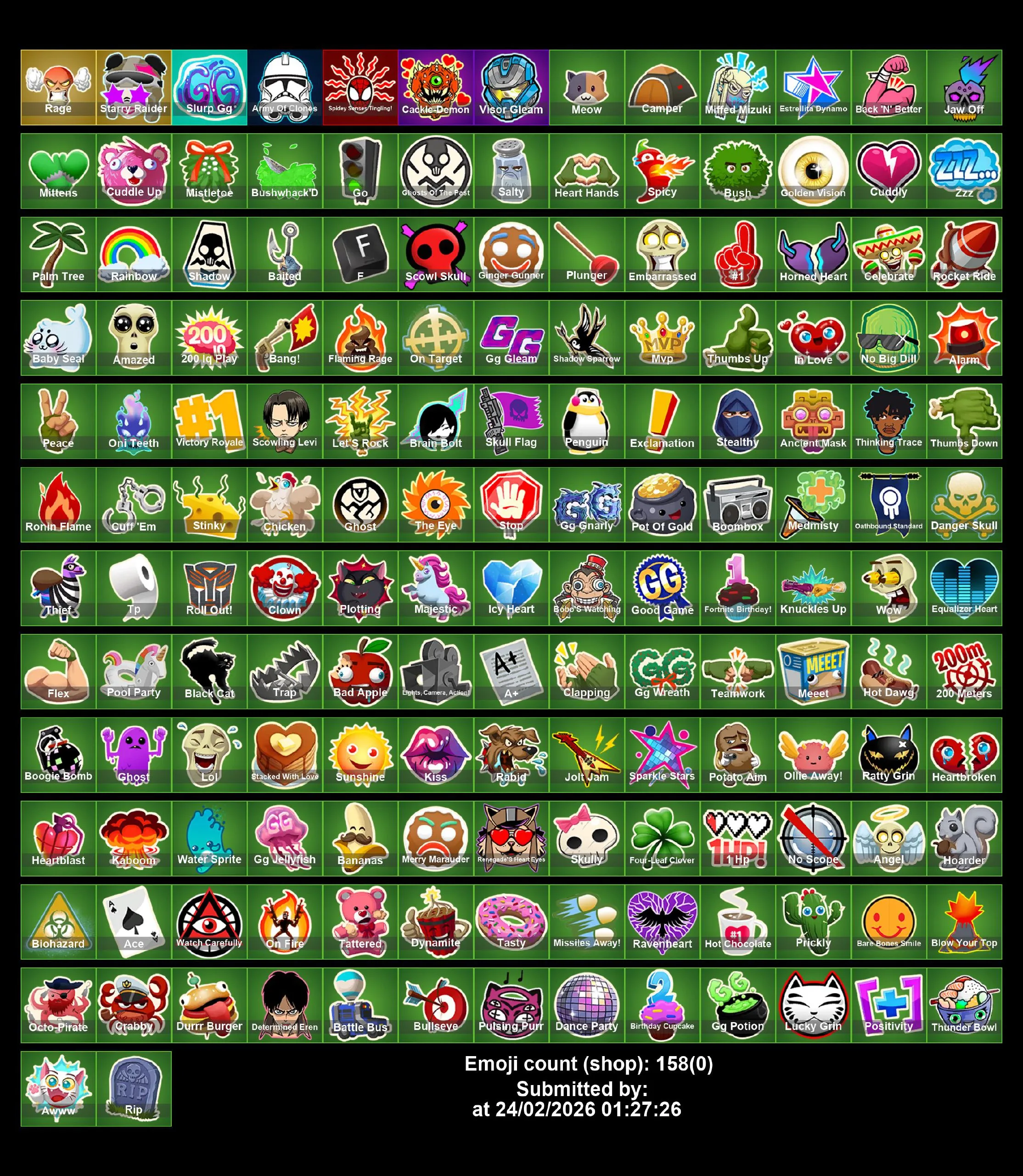 (PC PS4–5 XBOX) 113 Skins 🎮 OG STW 🏆 Black Knight 🛡️ Sparkle Specialist ✨ The Reaper 💀 Blue Squire 🔵 Royale Knight ⚔️ Elite Agent 🎖️ Rogue Agent 🎯 Stage 5 ⭐ Gold Rank 🥇 50 V-Bucks 💰 Full Email Access