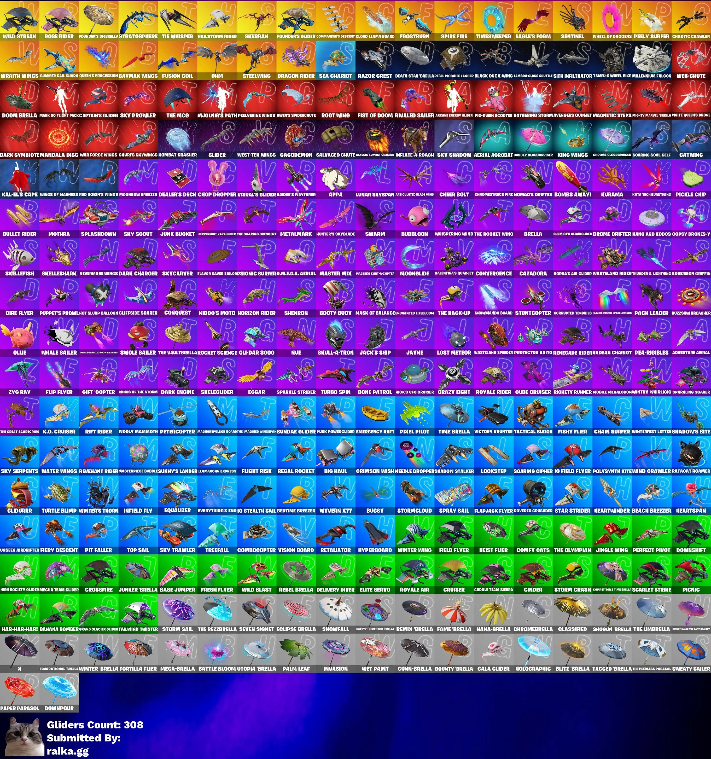 Instant • FN (All Platforms) • 394 skins • OG STW • World Cup • Captain Levi • Naruto • Take the Elf • Full Access