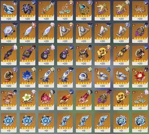 GI1320 AR55 Lumine Boosted Account with Hu Tao, Wanderer, Yelan, Kazuha, Venti, Ayaka, Freminet, Chasca, Yoimiya, Qiqi C1