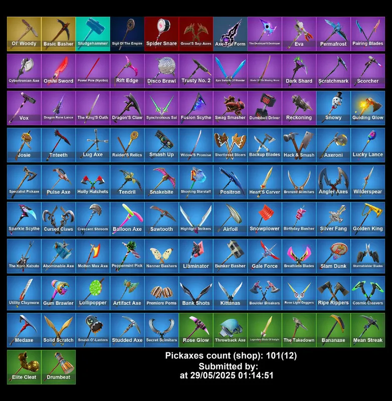 (PC PS4–5 XBOX) 113 Skins 🎮 OG STW ✨ Royale Knight 🔫 Blue Squire 👑 Fresh 🌌 The Reaper 🔥 Take The L 🚀 Carbide ⭐ Orange Justice 💥 Wild Card ✉ Full Email Access