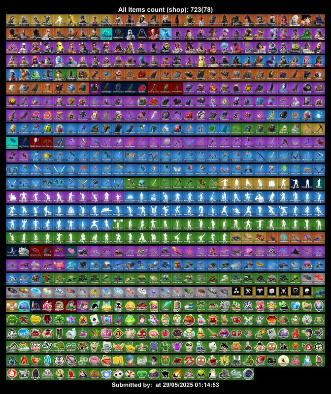 (PC PS4–5 XBOX) 113 Skins 🎮 OG STW ✨ Royale Knight 🔫 Blue Squire 👑 Fresh 🌌 The Reaper 🔥 Take The L 🚀 Carbide ⭐ Orange Justice 💥 Wild Card ✉ Full Email Access