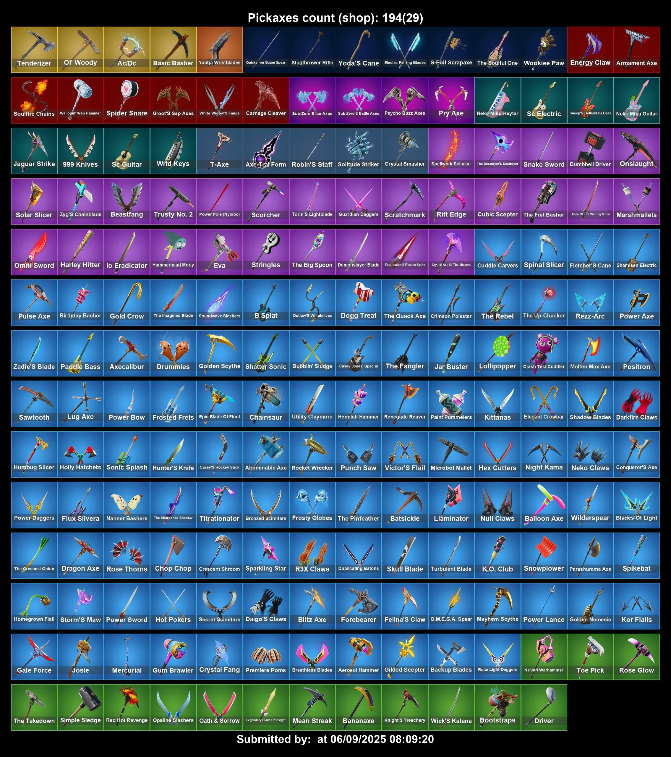 [PC/XBOX] 172 skins | OG STW | Black Knight | Sparkle Specialist | The Reaper | Blue Squire | Royale Knight | Elite Agent | Trailblazer | Rogue Agent | 50 VB | Full Access