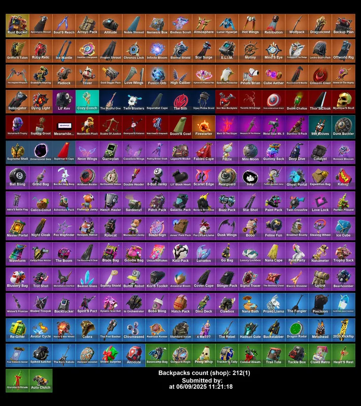 [PC/PS4-5/XBOX] 209 skins | Gold Midas | Gold Brutus | Sub Commander | Havoc | Rogue Agent | Paradigm (Aurelian) | Black Werewolf | Ronin (Cape) | 250 VB