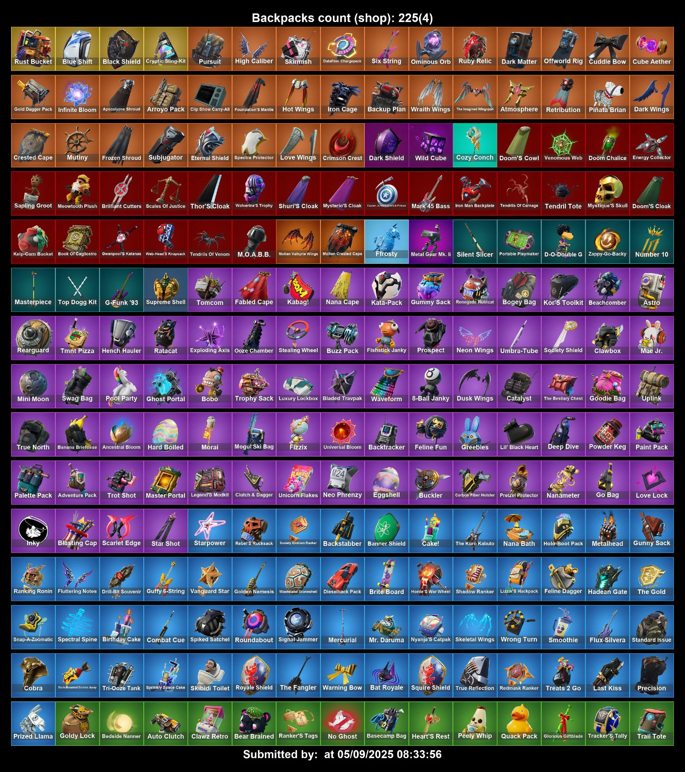 [PC/PS4-5/XBOX] 234 Skins | 5700 VBUCKS | BLACK KNIGHT | Floss | Renegade Raider | Aerial Assault Trooper | Renee | Royale Bomber | Andre | Echo | OG RARE MAINS | Full Access