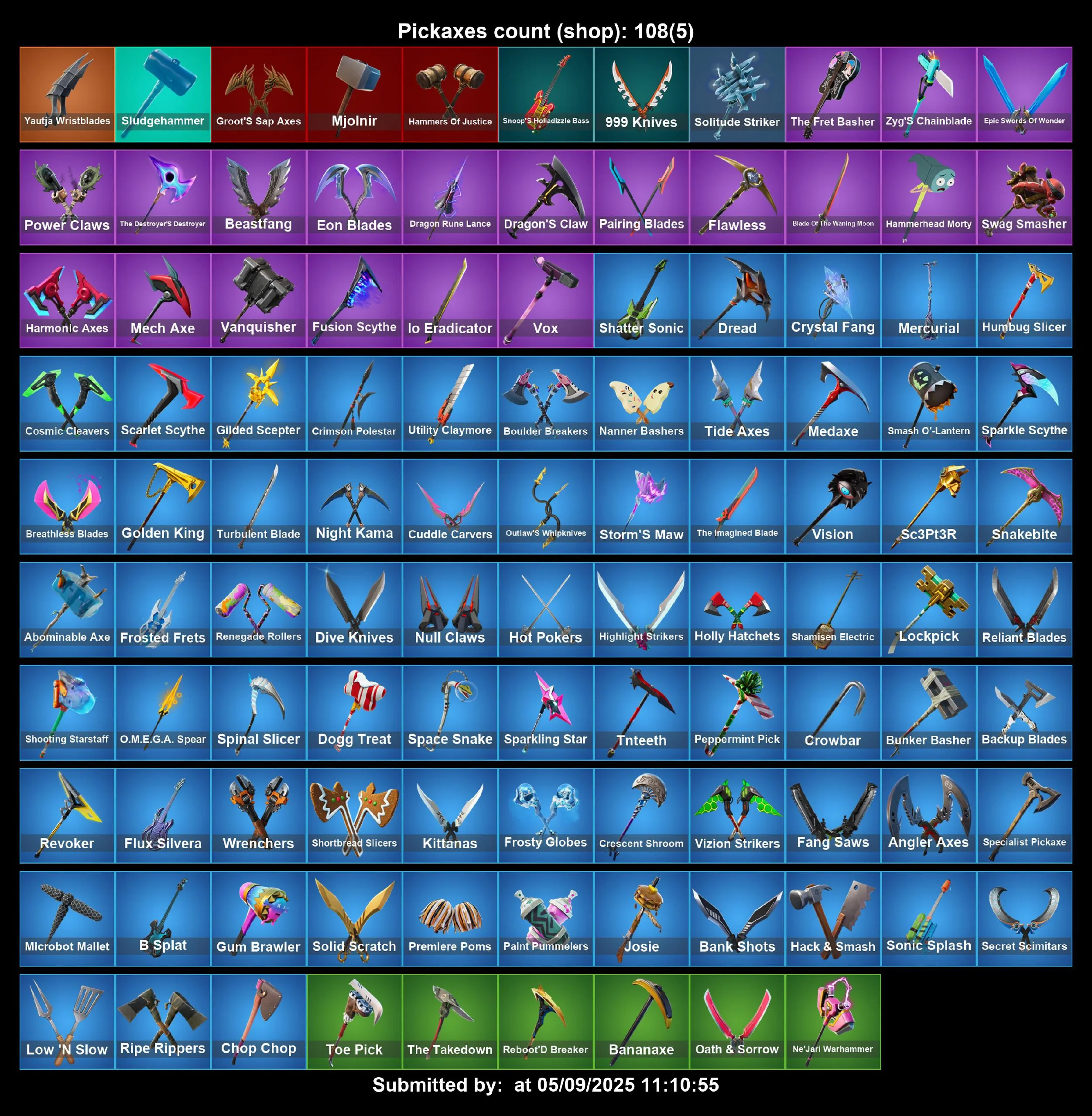 [PC/PS4-5/XBOX] 76 skins | Travis Scott | Master Chief (Matte Black) | Gold Meowscles | Gold Brutus | Gold Midas | Head (Droopy) | Luxe (Gold Clothing) | 400 VB | Full Access