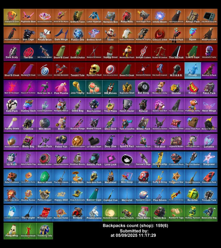 [PSN/PC] 126 skins | Gold Meowscles | Gold Midas | Gold Brutus | Pitch Patroller | Fancy Peter Griffin | Spectra Knight | 450 VB