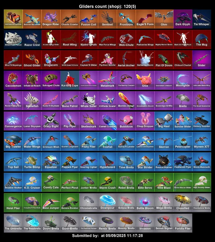 [PSN/PC] 126 skins | Gold Meowscles | Gold Midas | Gold Brutus | Pitch Patroller | Fancy Peter Griffin | Spectra Knight | 450 VB