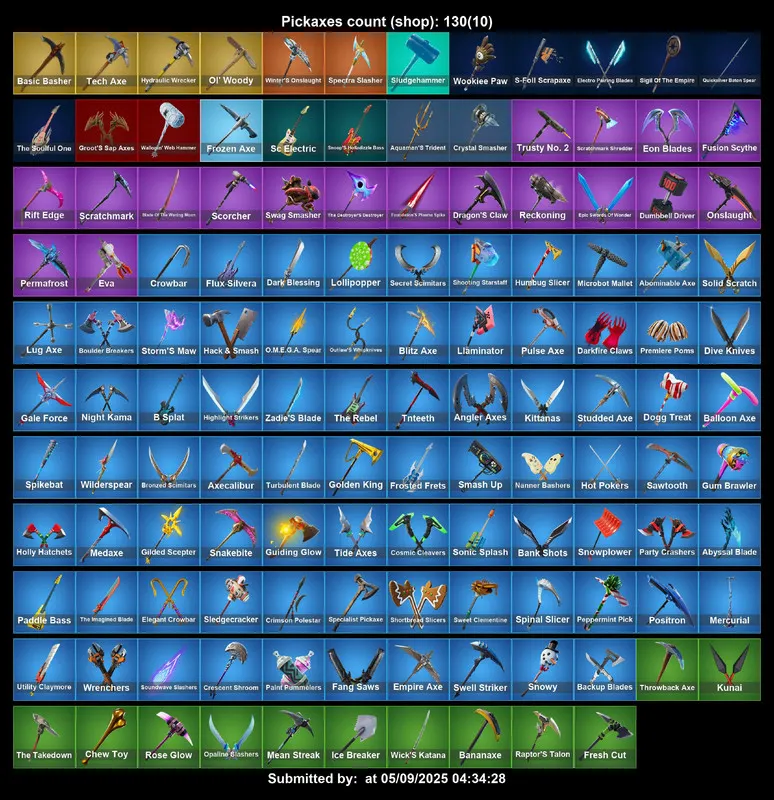 [PC/XBOX] 113 skins | OG STW | The Reaper | Blue Squire | Royale Knight | Elite Agent | Travis Scott | Gold Midas | Rogue Agent | Hybrid (Stage 4) | 330 VB