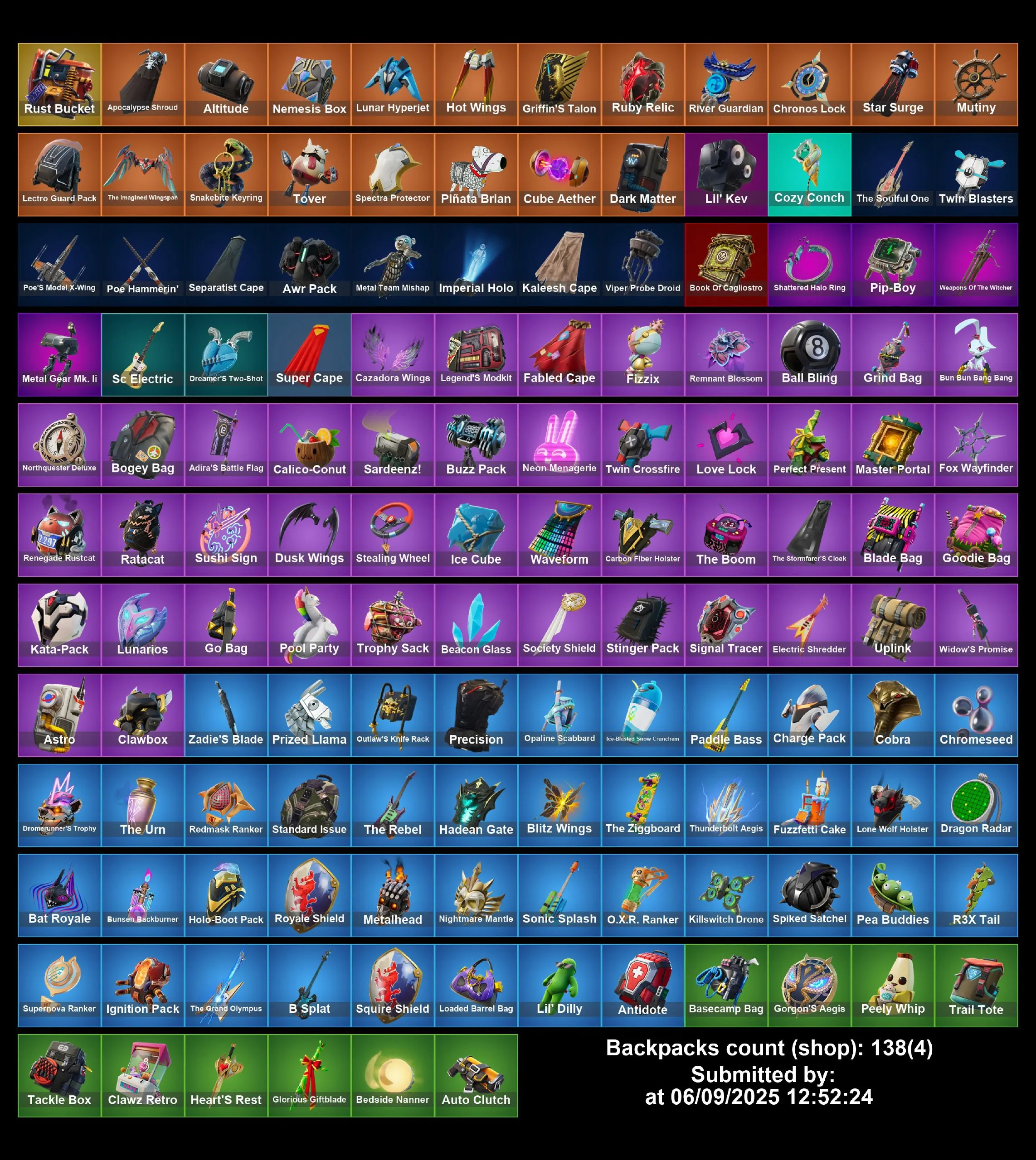 [PC/PS4-5/XBOX] 118 skins | The Reaper | Blue Squire | Royale Knight | Elite Agent | Paradigm (Aurelian) | The Imagined (Combat Elite) | Hybrid (Stage 4) | 100 VB | Full Access