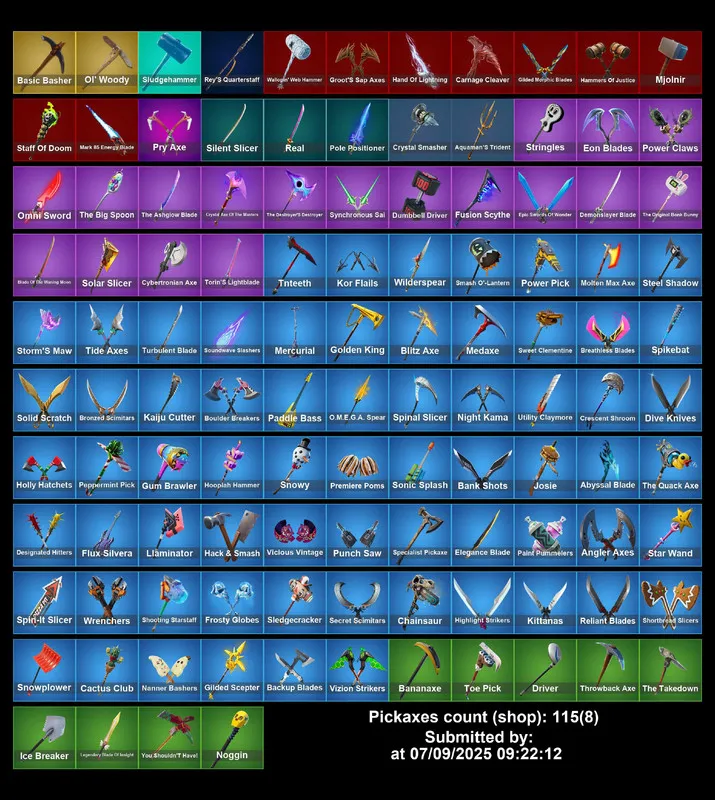 (PC PS4–5) 86 Skins 🎮 Gold Brutus ✨ Gold Midas 🔫 Gold Meowscles 👑 Xev 🌌 Gear Specialist Maya (Hat ⸱ Dark) 🔥 Ronin (Cape) 🚀 Torin (Sideways Warrior) ✉ Full Email Access