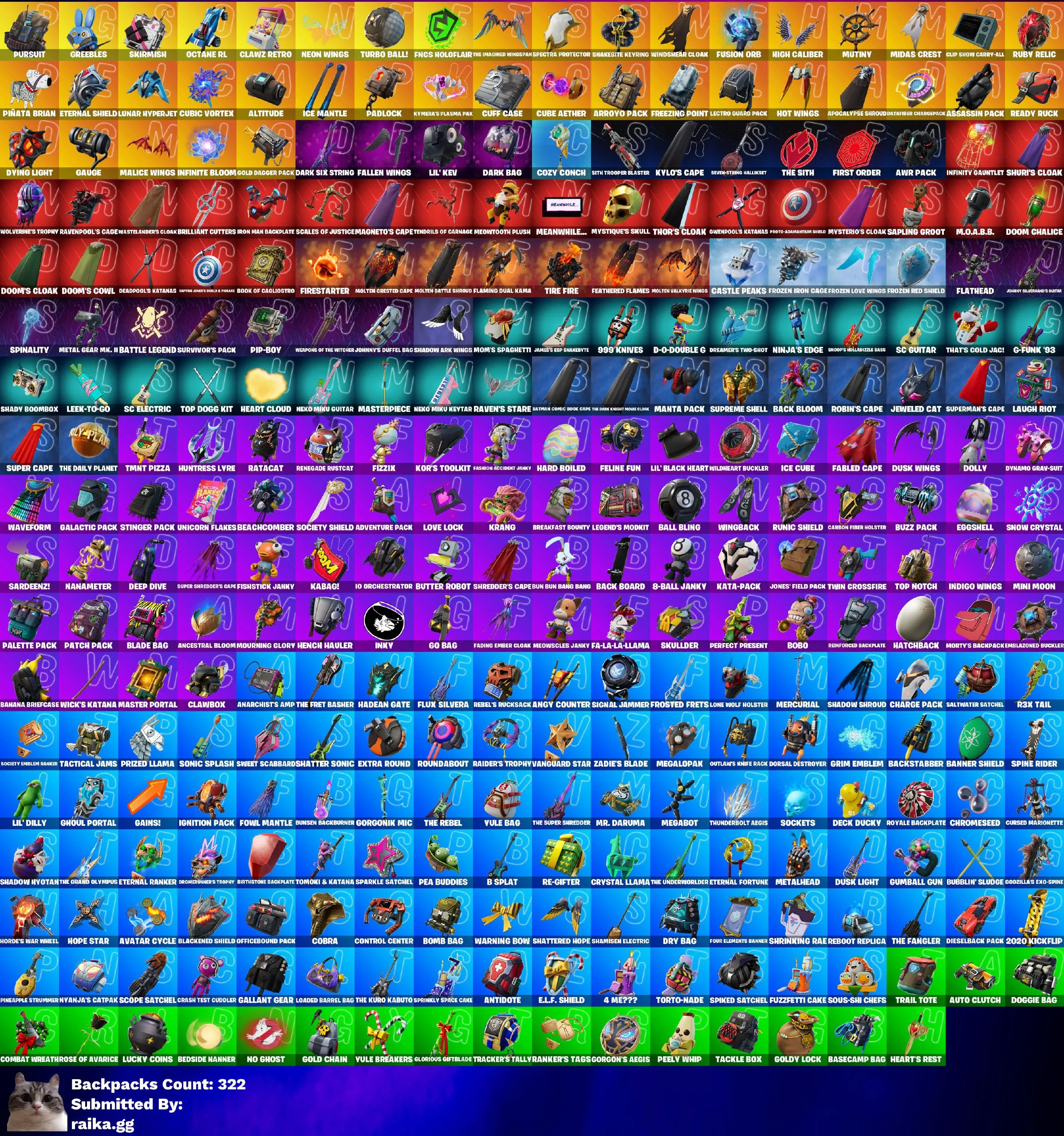 Instant • FN (All Platforms) • 301 skins • OG STW • 1k VB • Gold Midas & Brutus • Master Chief Black • Take the Elf • Full Access • Guarantee • Inactive