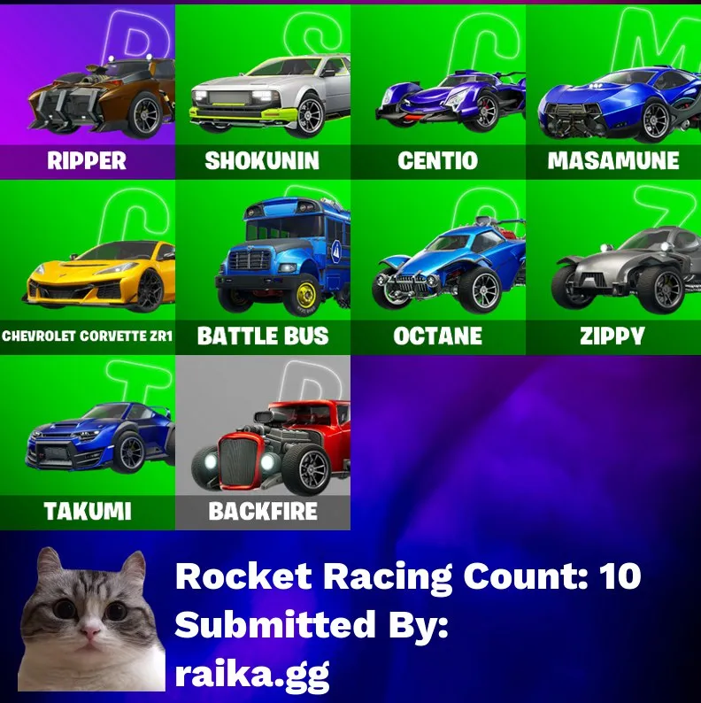 Instant • FN (All Platforms) • 137 skins • 10 cars • Balenciaga skins • Take the Elf • Dark, SW, Marvel packs • Full Access • Guarantee • Inactive